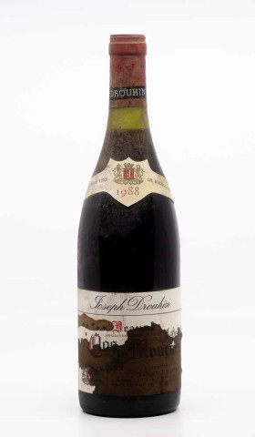 DROUHIN JOSEPH - Beaune 1er Cru Clos des Mouches 1988 rouge, vin 1er cru de beaune 1er cru