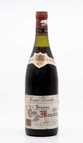 DROUHIN JOSEPH - Beaune 1er Cru Clos des Mouches 1988 rouge, vin 1er cru de beaune 1er cru