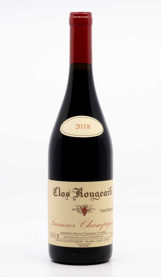 CLOS ROUGEARD - Saumur Champigny Les Poyeux 2018 rouge, vin  de saumur champigny