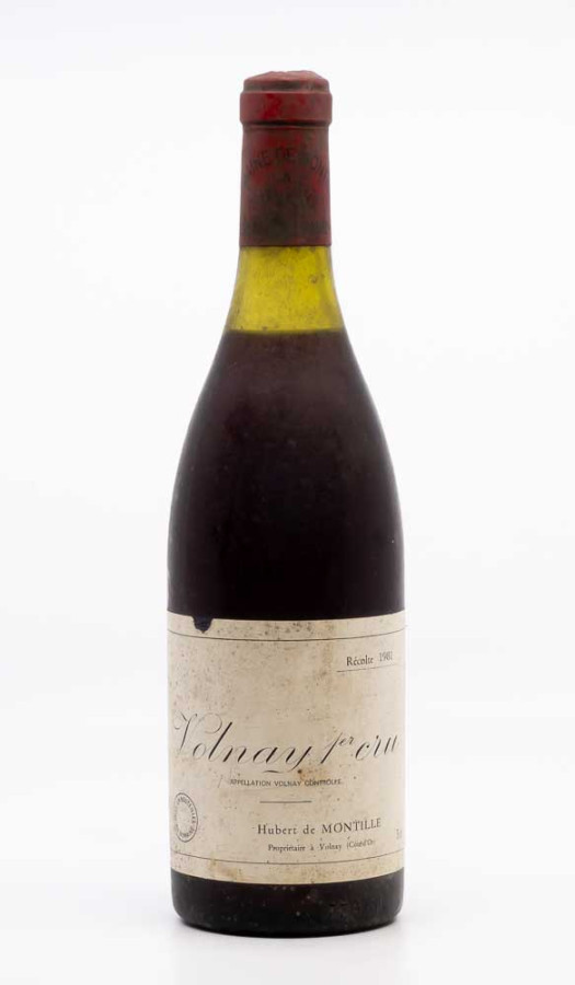 DE MONTILLE - Volnay 1er Cru 1981 rouge, vin 1er cru de volnay 1er cru