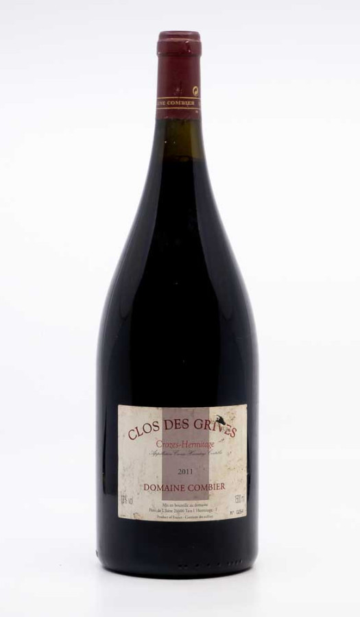 COMBIER - Crozes Hermitage Clos des Grives 2011 Magnum red, wine  from crozes hermitage