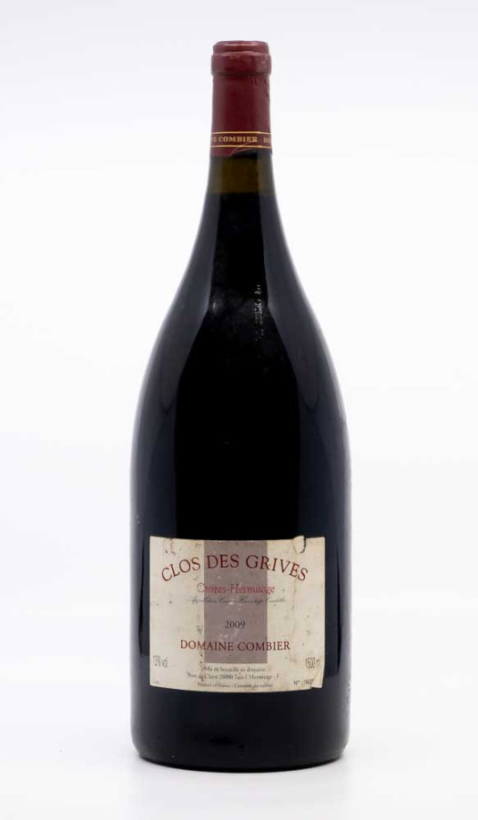 COMBIER - Crozes Hermitage Clos des Grives 2009 Magnum red, wine  from crozes hermitage