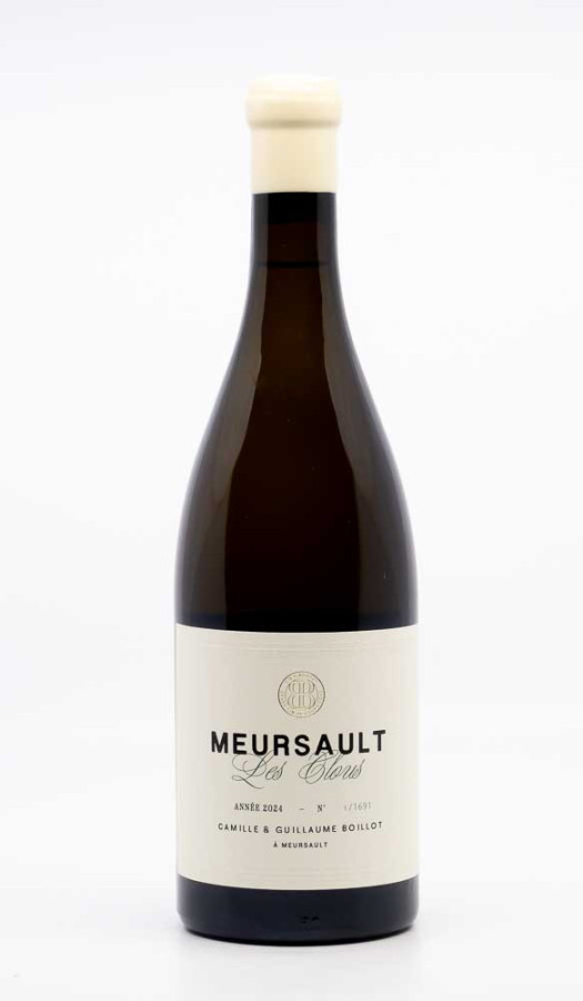 BOILLOT C&G - Meursault les Clous 2024 blanc, vin village de meursault