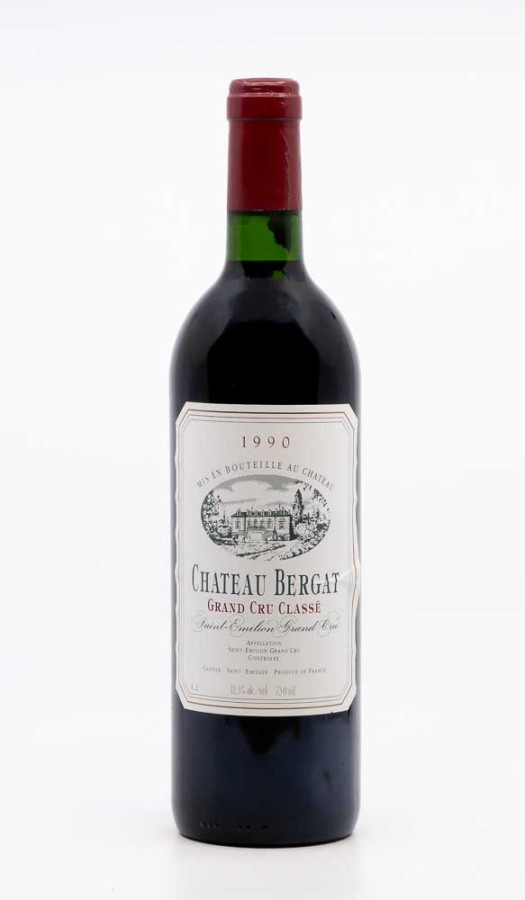 CHÂTEAU BERGAT - Saint Emilion 1990 rouge - Vin  saint emilion | RP Fines Wines