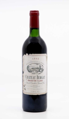CHÂTEAU BERGAT - Saint Emilion 1990 rouge - Vin  saint emilion | RP Fines Wines