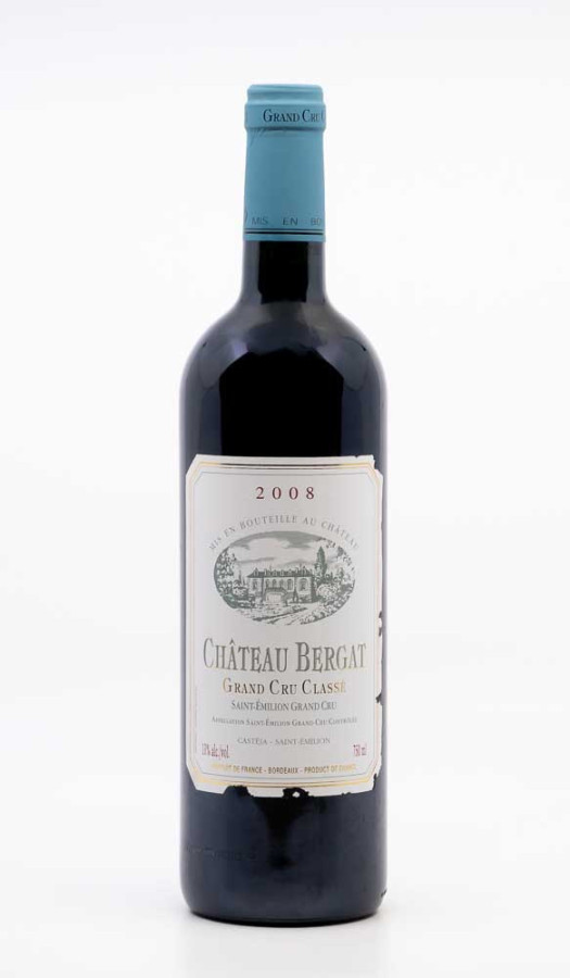 Buy CHÂTEAU BERGAT - Saint Emilion 2008