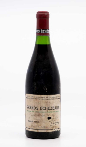 DOMAINE DE LA ROMANEE CONTI - Grands Echezeaux Grand Cru 1973 rouge, vin grand cru de grands echezeaux