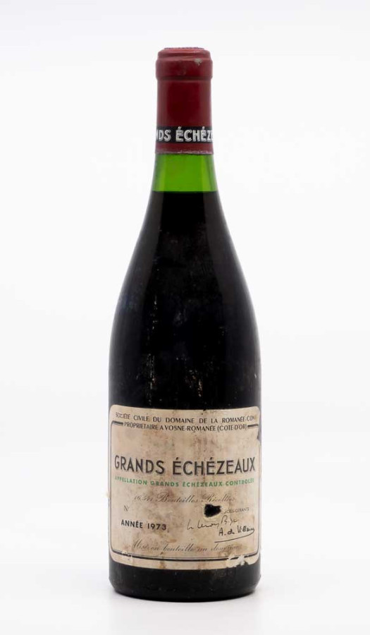 DOMAINE DE LA ROMANEE CONTI - Grands Echezeaux Grand Cru 1973 rouge, vin grand cru de grands echezeaux