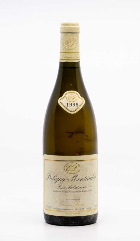 SAUZET ETIENNE - Puligny Montrachet 1er Cru les Folatières 1998 red, wine 1er cru from puligny montrachet 1er cru