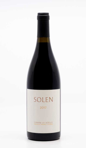 DOMAINE LES AURELLES - Solen 2017 rouge, vin  de languedoc