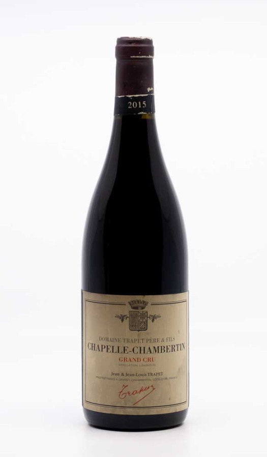 TRAPET JEAN LOUIS - Chapelle Chambertin Grand Cru 2015 rouge, vin grand cru de chapelle chambertin
