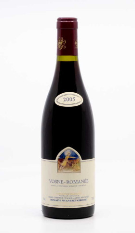MUGNERET GIBOURG - Vosne Romanée 2005 rouge, vin village de vosne romanée