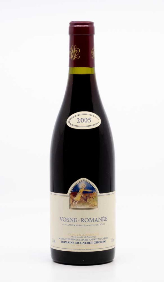 MUGNERET GIBOURG - Vosne Romanée 2005 rouge, vin village de vosne romanée