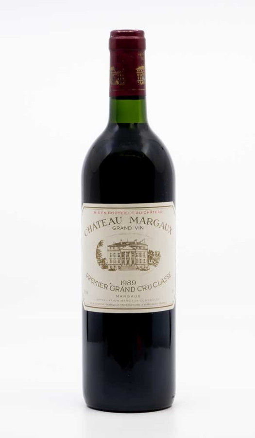 CHÂTEAU MARGAUX - Margaux 1989 rouge, vin  de margaux