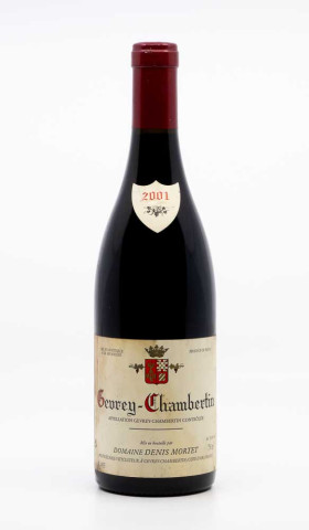MORTET DENIS - Gevrey Chambertin 2001 rouge, vin village de gevrey chambertin
