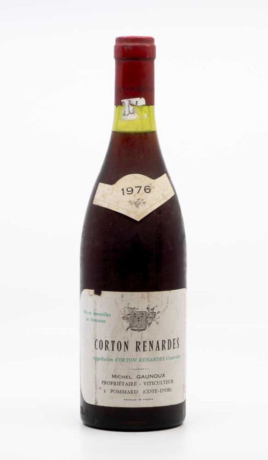 GAUNOUX MICHEL - Corton Grand Cru Renardes 1976 red, wine grand cru from corton