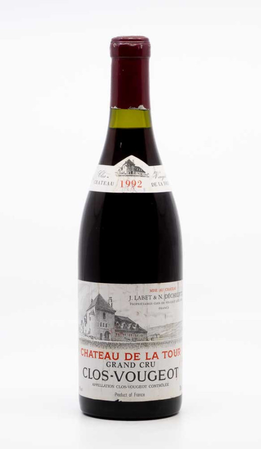 CHÂTEAU DE LA TOUR - Clos Vougeot Grand Cru 1992 red, wine grand cru from clos vougeot