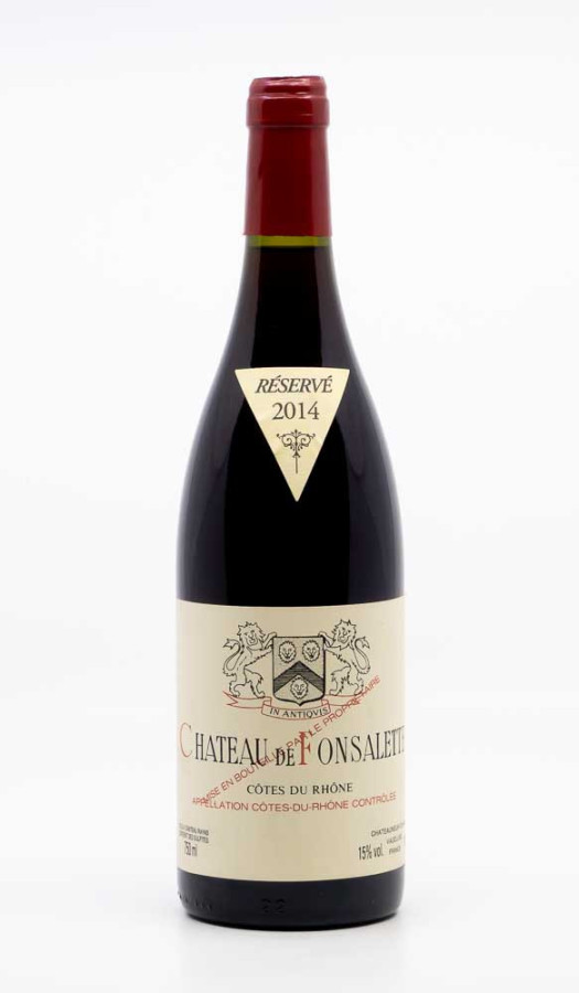 CHÂTEAU FONSALETTE - Côtes du Rhône 2014 rouge - Vin  côtes du rhône | RP Fines Wines