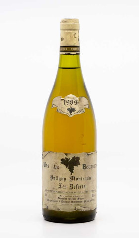 SAUZET ETIENNE - Puligny Montrachet 1er Cru les Referts 1989 white, wine 1er cru from puligny montrachet 1er cru