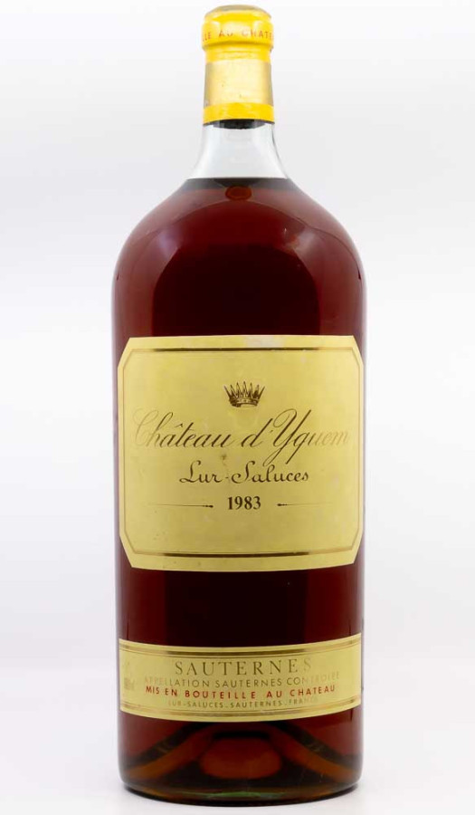 CHÂTEAU YQUEM - Sauternes 1983 Mathusalem blanc, vin  de sauternes