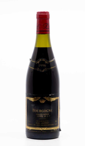 LAURENT DOMINIQUE - Bourgogne Cuvée N°1 1996 rouge, vin régional de bourgogne pinot noir