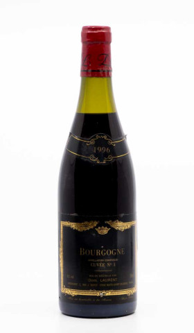 LAURENT DOMINIQUE - Bourgogne Cuvée N°1 1996 rouge, vin régional de bourgogne pinot noir