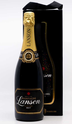 LANSON - Champagne Black Label blanc, vin  de champagne