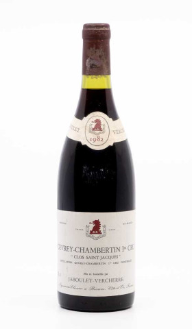 JABOULET VERCHERE - Gevrey Chambertin 1er Cru Clos Saint Jacques 1982 rouge - Vin 1er cru gevrey chambertin 1er cru |