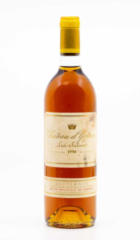 CHÂTEAU YQUEM - Sauternes 1990 liquoreux, wine  from sauternes