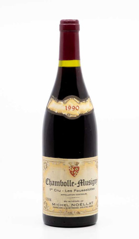 NOELLAT MICHEL - Chambolle Musigny 1er Cru Feusselottes 1990 rouge, vin 1er cru de chambolle musigny 1er cru