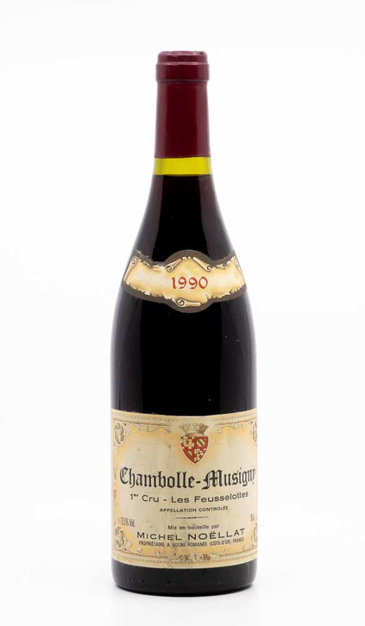 NOELLAT MICHEL - Chambolle Musigny 1er Cru Feusselottes 1990 rouge, vin 1er cru de chambolle musigny 1er cru