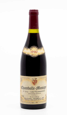 NOELLAT MICHEL - Chambolle Musigny 1er Cru Feusselottes 1990 rouge, vin 1er cru de chambolle musigny 1er cru