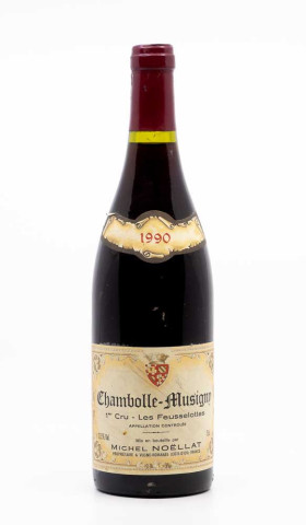 NOELLAT MICHEL - Chambolle Musigny 1er Cru Feusselottes 1990 rouge, vin 1er cru de chambolle musigny 1er cru