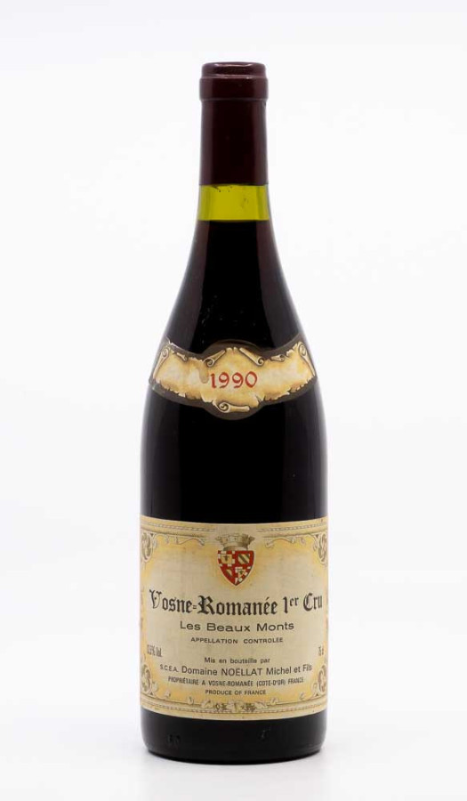 NOELLAT MICHEL - Vosne Romanée 1er Cru Les Beaux Monts 1990 red, wine 1er cru from vosne romanée 1er cru