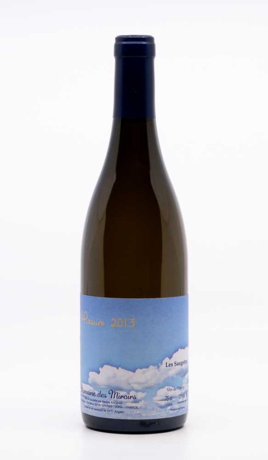 DOMAINE DES MIROIRS - KAGAMI KENJIRO - Vin de France les Saugettes Mizuiro 2013 blanc, vin  de vin de france