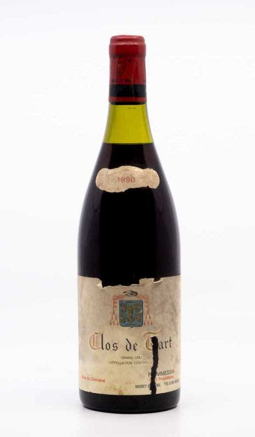 MOMMESSIN - Clos de Tart Grand Cru 1990 red, wine grand cru from clos de tart