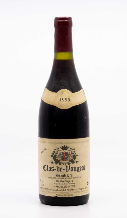 HAEGELEN JAYER - Clos Vougeot Grand Cru 1999 rouge, vin grand cru de clos vougeot