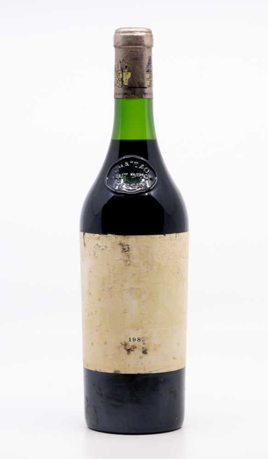 CHÂTEAU HAUT BRION - Pessac Léognan 1983 rouge, vin  de pessac léognan