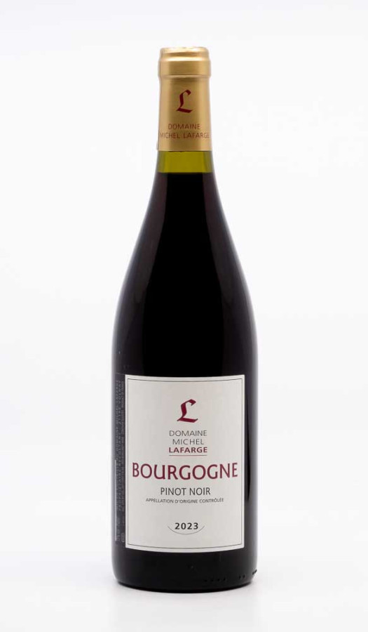 LAFARGE MICHEL - Bourgogne Pinot Noir 2023 rouge, vin régional de bourgogne pinot noir