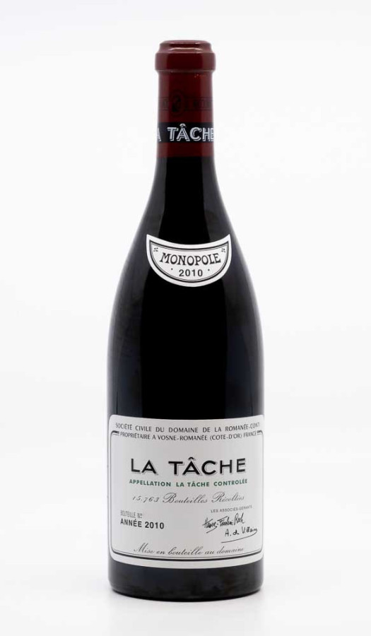 DOMAINE DE LA ROMANEE CONTI - La Tâche Grand Cru 2010 rouge, vin grand cru de la tâche