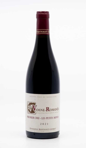 BERTHAUT GERBET - Vosne Romanée 1er Cru Petits Monts 2021 rouge, vin 1er cru de vosne romanée 1er cru