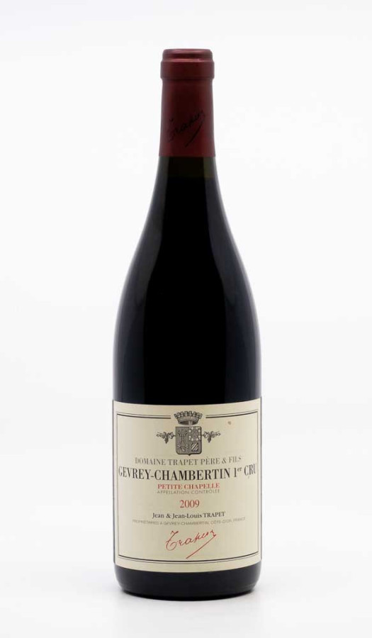 TRAPET JEAN LOUIS - Gevrey Chambertin 1er Cru Petite Chapelle 2009 red, wine 1er cru from gevrey chambertin 1er cru