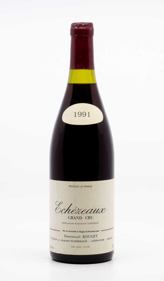ROUGET EMMANUEL - Echezeaux Grand Cru 1991 red, wine grand cru from echezeaux