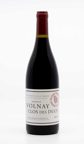 MARQUIS D'ANGERVILLE - Volnay 1er Cru Clos des Ducs 2010