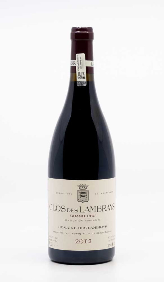 DOMAINE DES LAMBRAYS - Clos des Lambrays Grand Cru 2012 rouge, vin grand cru de clos des lambrays