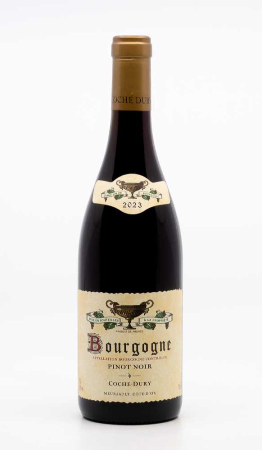 COCHE DURY - Bourgogne Pinot Noir 2023 rouge, vin régional de bourgogne pinot noir