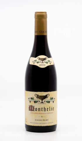 COCHE DURY - Monthélie 2022 rouge, vin village de monthélie