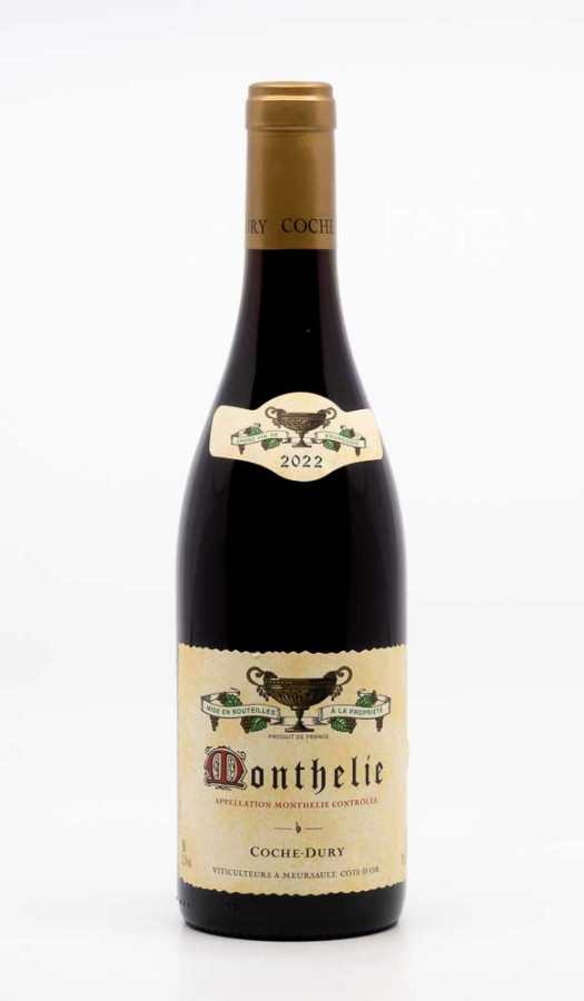 COCHE DURY - Monthélie 2022 rouge, vin village de monthélie