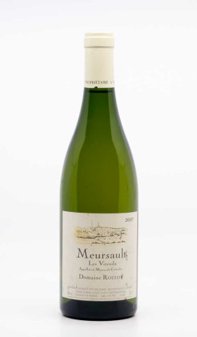 ROULOT - Meursault Vireuils 2007 blanc, vin village de meursault