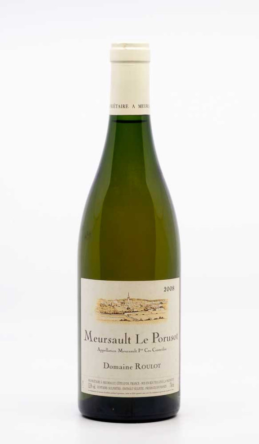 ROULOT - Meursault 1er Cru Le Porusot 2008 blanc, vin 1er cru de meursault 1er cru